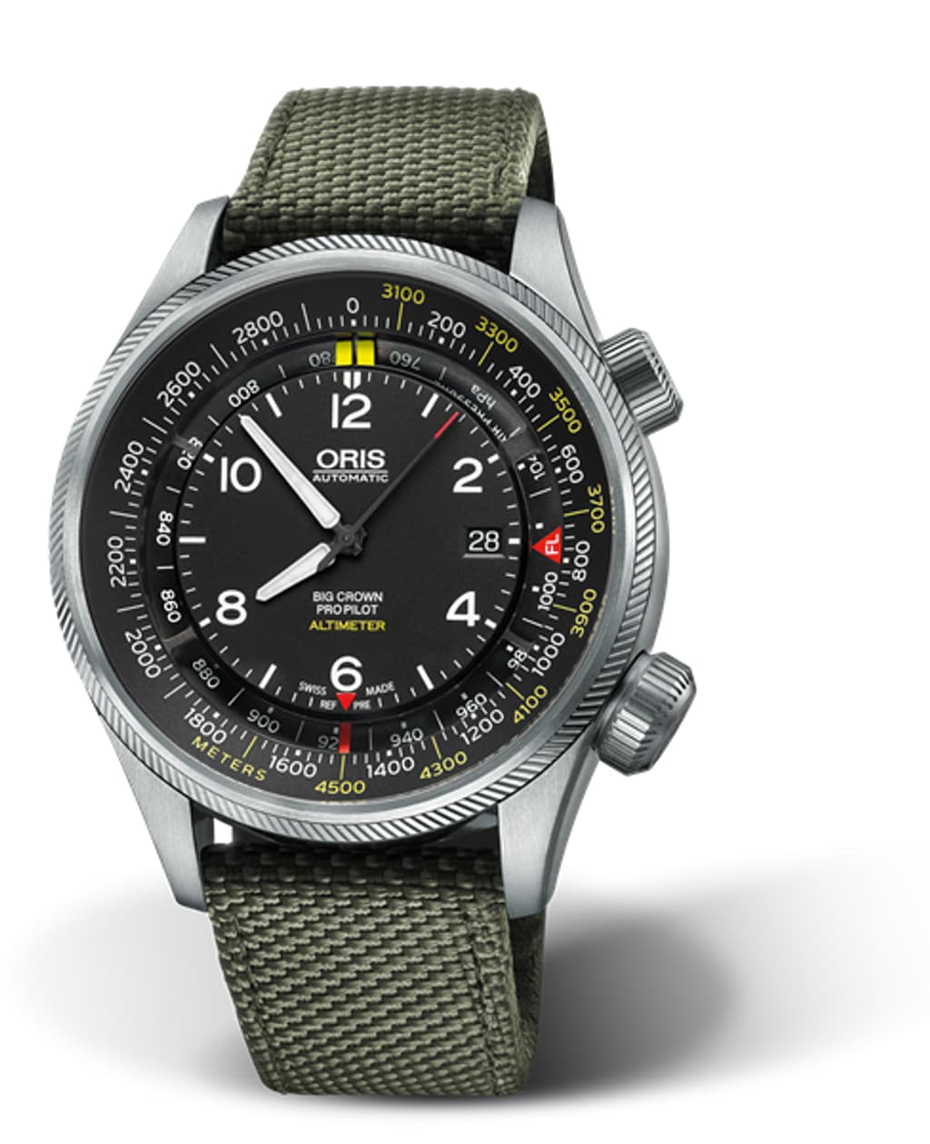 Vertical image of  Big Crown ProPilot Altimeter mit Meter-Skala